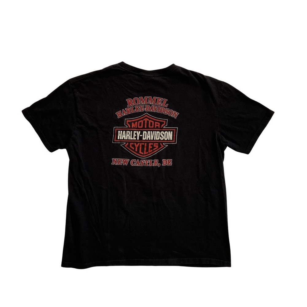 Rare Harley Davidson Rommel New Castle Shirt - Picture 10 of 10